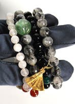 Armbanden - Kwarts - Onyx - Agaat - Jade - zonder