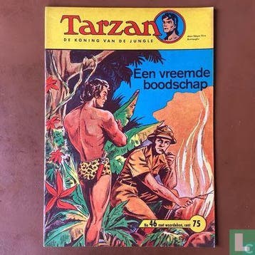Tarzan - Een vreemde boodschap - 1962, Eén comic, Thompson, Rob., Verzenden, Europa