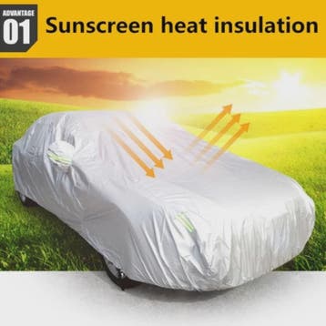 Universele Autohoes Outdoor - Waterdicht, Zonwerend, Stof- e, Verzenden, Nieuw