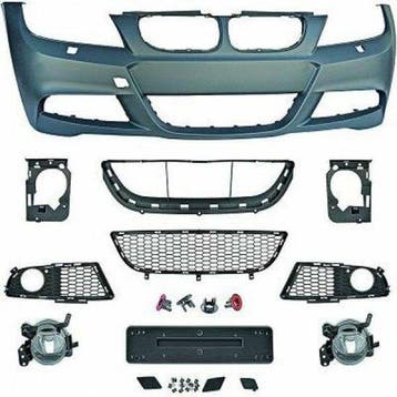 Sport look voorbumper passend voor BMW 3 serie E90 LCI en..., Auto-onderdelen, Verzenden, Nieuw