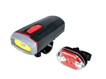 hbs BG-666 Fietslampenset - LED - Waterdicht en, Ophalen of Verzenden, Nieuw, Hbs