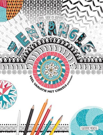 Veel variatie met cirkels / Zentangle - Suzanne McNeill, Boeken, Verzenden, Gelezen, Suzanne McNeill
