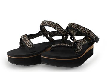 Teva Sandalen in maat 40 Zwart, Verzenden, Zwart, Sandalen of Muiltjes, Zo goed als nieuw
