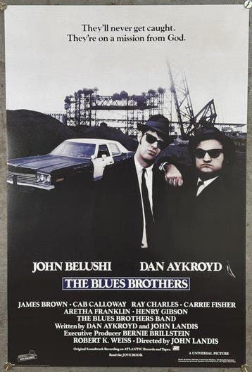 John Belushi & Dan Aykroyd - The Blues Brothers, 1980 |, Nieuw