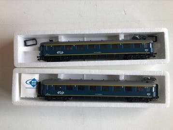 Roco H0 - 4218A - Modeltrein personenwagen (2) - 2x Plan D, Nieuw
