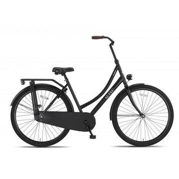 Omafiets 28 Inch Altec Roma Mat Zwart RN, Ophalen of Verzenden, Nieuw
