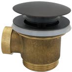 Wiesbaden Caral Clickwaste Afvoerplug - Vrijstaand Bad - 1, Ophalen of Verzenden, Nieuw