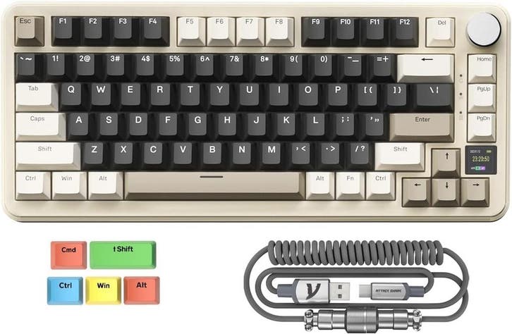 Draadloos Gaming Toetsenbord | QMK/RGB | Laatste Stuk!, Computers en Software, Toetsenborden, Multimediatoetsen, Draadloos, Qwerty