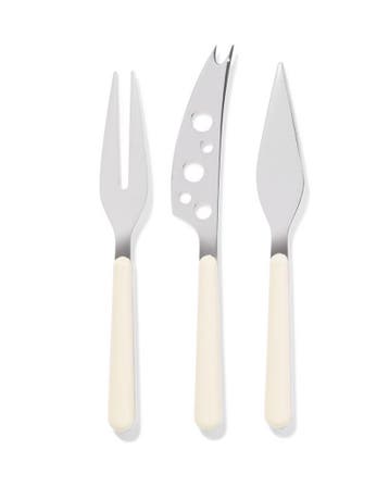 HEMA Kaasmesjes rvs - 3 stuks, Verzenden, Nieuw