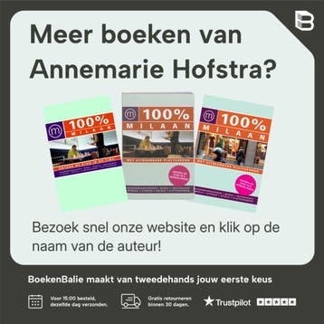 100% Milaan / 100% stedengidsen - Annemarie Hofstra, Verzenden, Gelezen, Annemarie Hofstra
