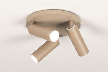 Rietveld Spots - Taupe - Aluminium, Verzenden, Nieuw