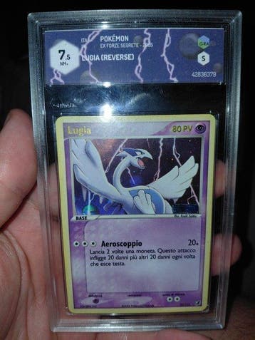 Pokémon Graded card - Lugia Foil - Graad 7.5 - EX - EX, Nieuw