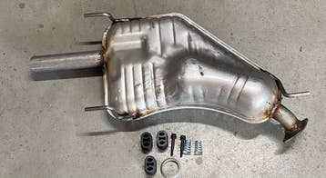 Uitlaat, Einddemper Opel Vectra B 1.6, 1.8, 2.0, 2.2, Verzenden, Nieuw