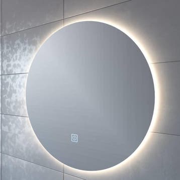 Badkamerspiegel Boss & Wessing Rond 80 cm LED Verlichting, Huis en Inrichting, Ophalen of Verzenden, Nieuw, Rond