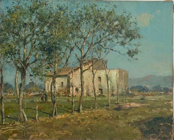 Giovanni Prassi (1945) - Paesaggio, Antiek en Kunst, Kunst | Schilderijen | Klassiek
