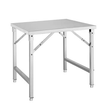 HCB Werktafel - inklapbaar - 100 x 70 x 85 cm - RVS, Zakelijke goederen, Horeca | Keukenapparatuur, Verzenden, Nieuw in verpakking