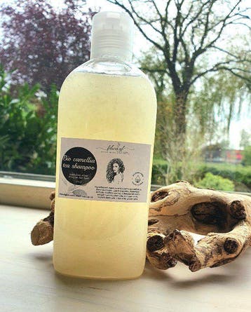 Camellia thee en Knoflook Biologische sulfaatvrije shampoo, Nieuw