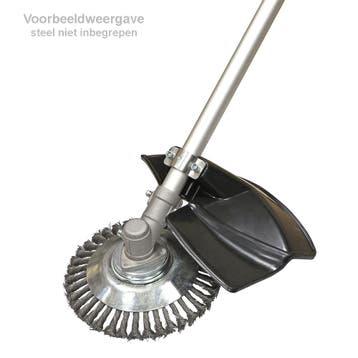 Universele Kibani Onkruidborstel Met Beschermkap - 20 CM, Tuin en Terras, Onkruidbranders, Nieuw, Kibani