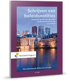 Schrijven van beleidsnotities - Rinke Berkenbosch, Boeken, Verzenden, Zo goed als nieuw, Rinke Berkenbosch