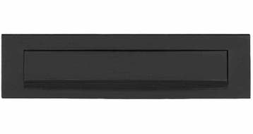 Briefplaat BASICS LB535 mat zwart, Verzenden, Nieuw