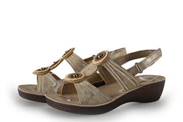 Inblu Sandalen in maat 37 Wit, Verzenden, Wit, Sandalen of Muiltjes, Zo goed als nieuw