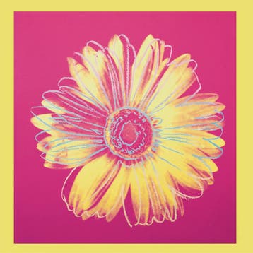 Kunstdruk Andy Warhol - Daisy 1982 90x90cm, Verzenden, Nieuw