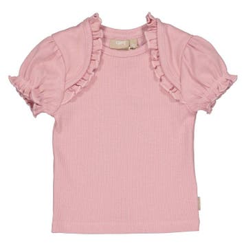 Quapi baby meisjes shirt roze - 68 (4-6 maanden), Ophalen of Verzenden, Nieuw