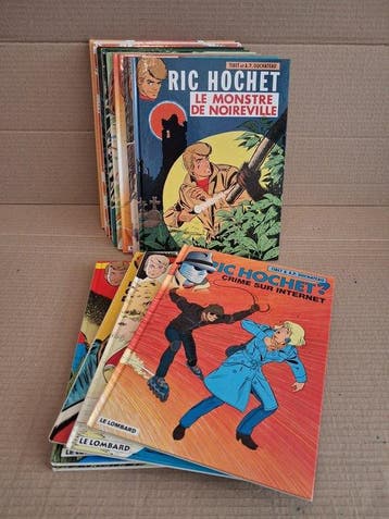 Ric Hochet - 15x C - 15 Album - Herdruk - 1973/2002, Nieuw