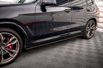 Maxton Side Skirts Diffusers V.1 BMW X3 M40d / M40i / M-Pack, Verzenden