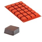 Silikomart Siliconen Vorm SF351 (24x) 38/30x15(h)mm, Hobby en Vrije tijd, Taarten en Cupcakes maken, Verzenden, Nieuw