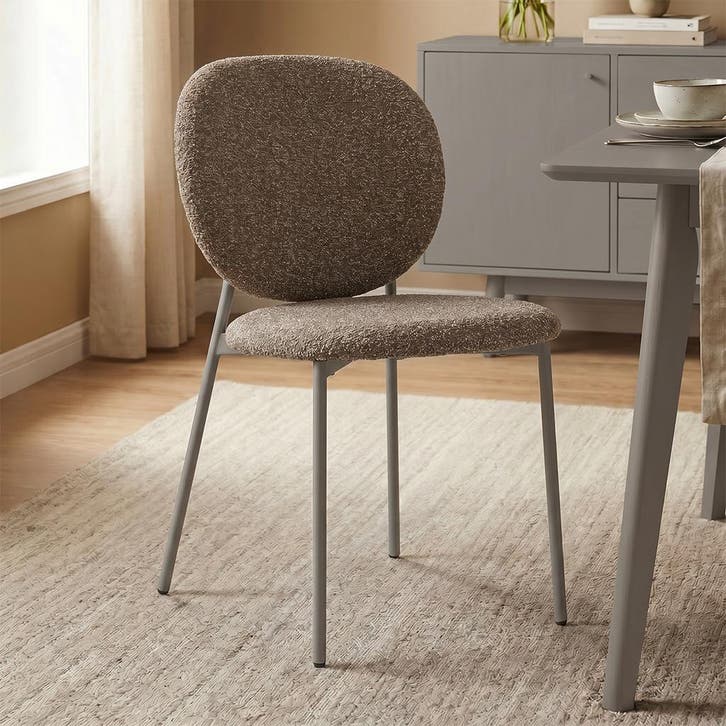 *WOONWINKEL* Moderne Stoelen Stapelbaar Bruin, Huis en Inrichting, Stoelen, Bruin, Nieuw, Verzenden