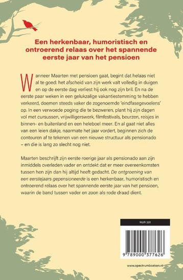 De ontgroening van een eerstejaars gepensioneerde, Boeken, Verzenden, Gelezen, Jaap Kranenborg