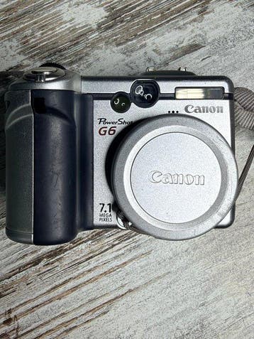 Canon PowerShot G6 7.1MP Digital Camera 4x Zoom – Vintage, Nieuw