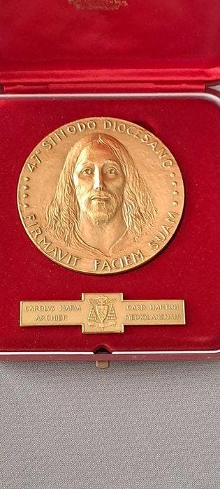 Italië. Historical Medal 1993-1995 Sinodo Diocesano opus