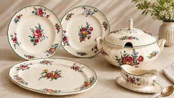 Villeroy & Boch - RARE Ensemble de plats. Légumier, soupière