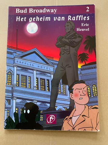 Eric Heuvel - Bud Broadway - Het Geheim van Raffles, Ophalen of Verzenden, Gebruikt, Boek of Spel