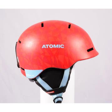 46 47 48 skihelm/snowboardhelm ATOMIC MENTOR JR, Red/blue, v, Verzenden, Gebruikt, Atomic