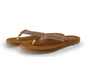 Reef Slippers in maat 40 Beige, Slippers, Verzenden, Beige, Zo goed als nieuw