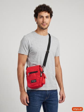 Merci Tassen [] maat S Rood Vintage, Ophalen of Verzenden, Nieuw