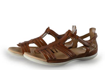 Ecco Sandalen in maat 39 Cognac, Kleding | Dames, Ecco, Overige kleuren, Verzenden, Sandalen of Muiltjes