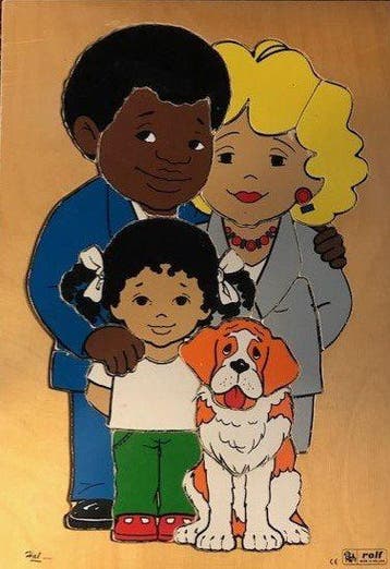 Rolf Puzzel Gezin met hond, Verzenden, Nieuw