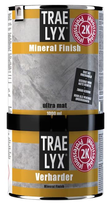 Trae lyx mineral finish 2k 1 liter, Verzenden, Nieuw