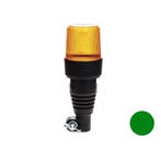 Groene Led flitslamp Met Flexibele DIN Steun, Ophalen of Verzenden, Nieuw
