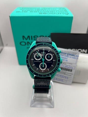 Omega x Swatch - MoonSwatch - Mission on Earth — Polar, Nieuw
