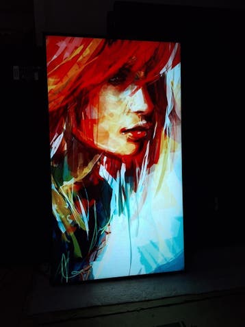 HIGH BRIGHTNESS ETALAGE SCHERMEN MET GARANTIE 49  55 INCH  a, Audio, Tv en Foto, Televisies, LED, Refurbished, 100 cm of meer