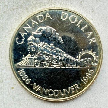 Canada. 1 Dollar 1986 (Zonder minimumprijs)
