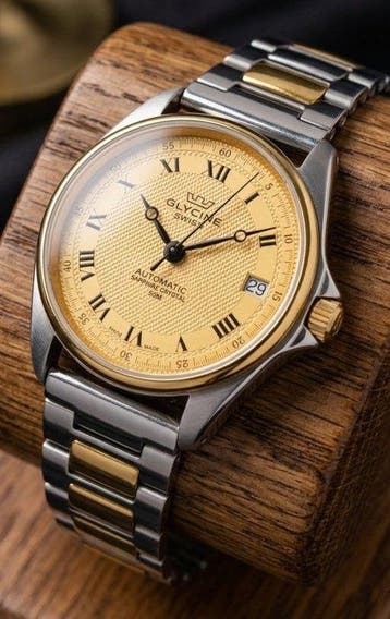Glycine - Vintage Glycine Automatic – Two-Tone – Gold, Nieuw