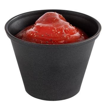 GGM Gastro | (6 stuks) Sausbakje - RVS - 60ml - hoekig - |, Verzenden, Nieuw in verpakking, RVS Meubilair