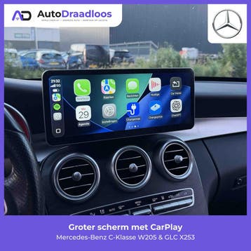 Mercedes Groter CarPlay Scherm | A B C E Klasse CLA GLA GLC, Ophalen of Verzenden, Nieuw