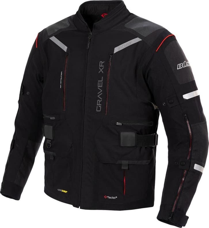 Büse Gravel XR Zwart Waterdicht Textiel Jas, Motoren, Kleding | Motorkleding, Heren, Nieuw met kaartje, Jas | textiel, Verzenden